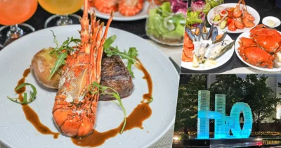 隱藏高樓層 Ripple 義法西餐廳 異國排餐美食、自助吧吃到飽，H2O水京棧國際酒店 X 約會聚餐慶生推薦