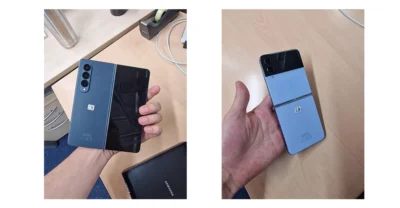 三星 Galaxy Z Fold 4、Flip 4 實機照提前曝光