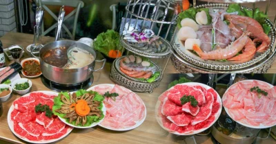 母親節聚餐最愛吃高雄麻辣鍋灑椒。麻辣鴛鴦鍋物、英式鳥籠海鮮拼盤、肉瀑布 ︳純中藥手工熬煮麻辣湯