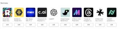 Google Play最佳應用程式、遊戲 開放投票