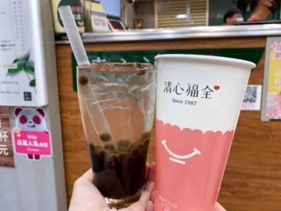 重現經典！清心福全愚人節推新品珍珠白