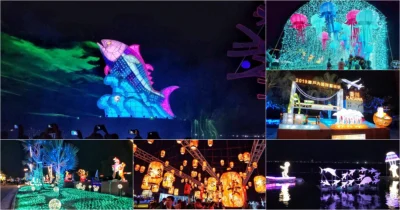 2019台灣燈會在屏東，嘆為觀止的燈光秀、裝置藝術、結合水岸的特色燈會(會走到腿軟唷)