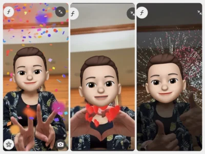 iOS 17 – FaceTime 手勢動畫特效怎麼玩？