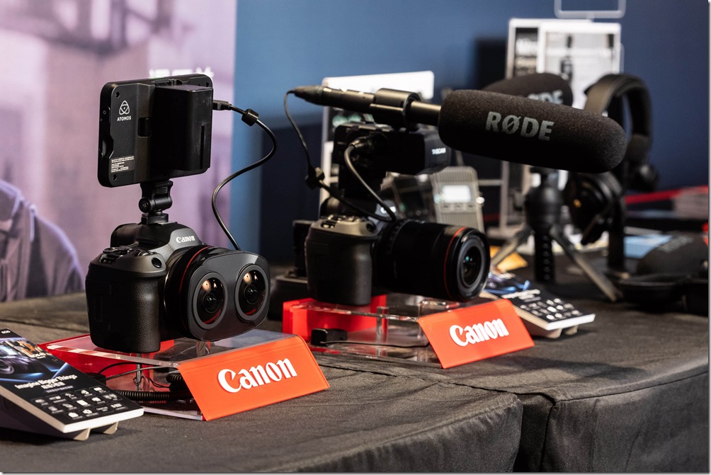 12.EOS R5 Mark II 可搭配RF5.2mm F2.8 L DUAL FISHEYE，進行 VR 的拍攝應用。