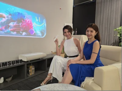 三星全新 2024 The Premiere 超短焦雷射 4K 智慧投影機 AI 技術強化視聽體驗