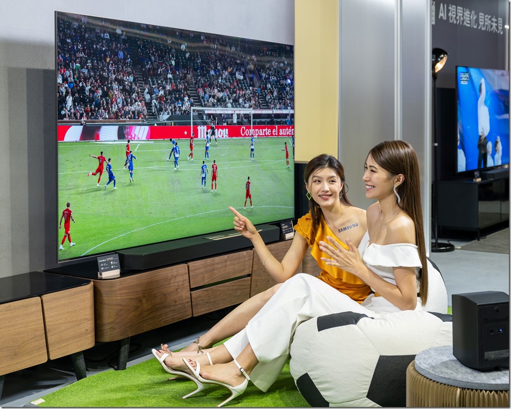 【新聞圖片4】Neo QLED AI智慧顯示器採用量子Mini LED背光技術，實現100%色域空間，以絕美細膩的彩度、色階及對比，讓每個細節都栩栩如生。