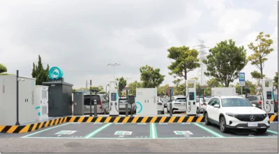 EVOASIS 宣布，國道七大充電站正式啟用，提供 360 kW 超快充電服務