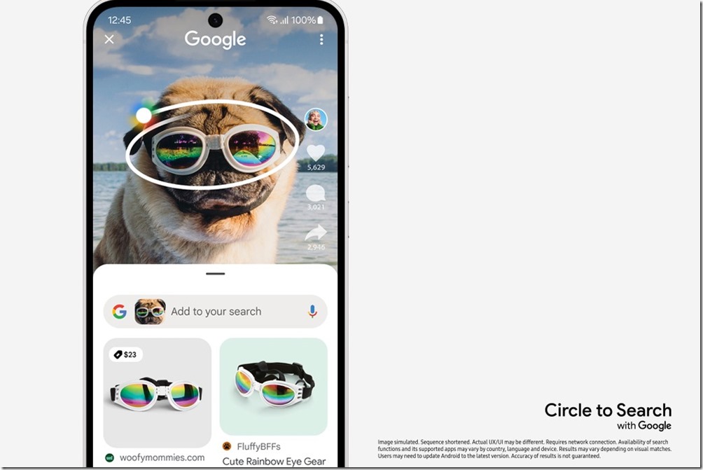 【新聞照片04】搜尋圈為三星用戶最喜愛的Galaxy AI功能，其以革命性的搜尋體驗贏得星粉青睞[3]