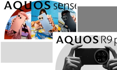 夏普 AQUOS R9 Pro 與 AQUOS sense9 亮相 台灣上市日期與售價未定