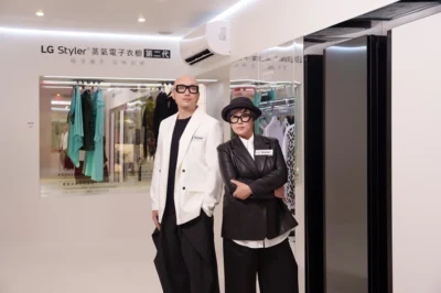 LG 第二代蒸氣電子衣櫥亮相臺北時裝週，時尚與科技結合