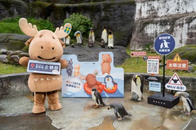 VOLVO 攜手臺北市立動物園 打造企鵝館沉浸式永續互動展覽