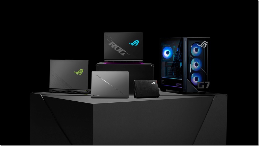 CES 2025 ROG《For Those Who Dare：Unlock the ROG Lab》線上發表會展示最新電競筆電、電競桌機。