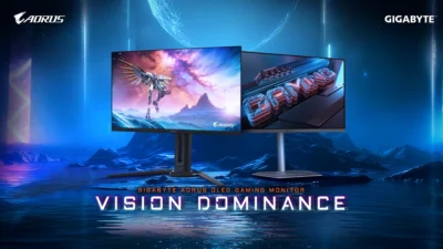 技嘉於 CES 2025 推出兩款 QD-OLED 電競螢幕 帶來 500Hz 極速與 4K 超清體驗