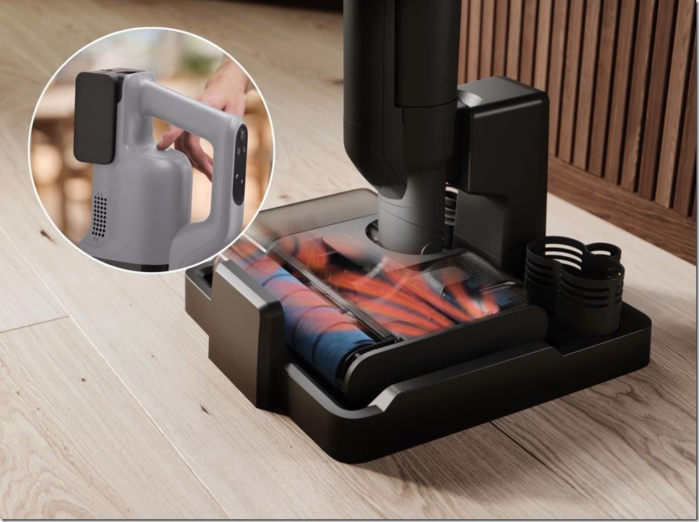 【新聞圖片3】伊萊克斯極適家居800三合一熱烘吸拖洗地機一鍵自清不沾手 70°C熱烘抑菌防霉更清新