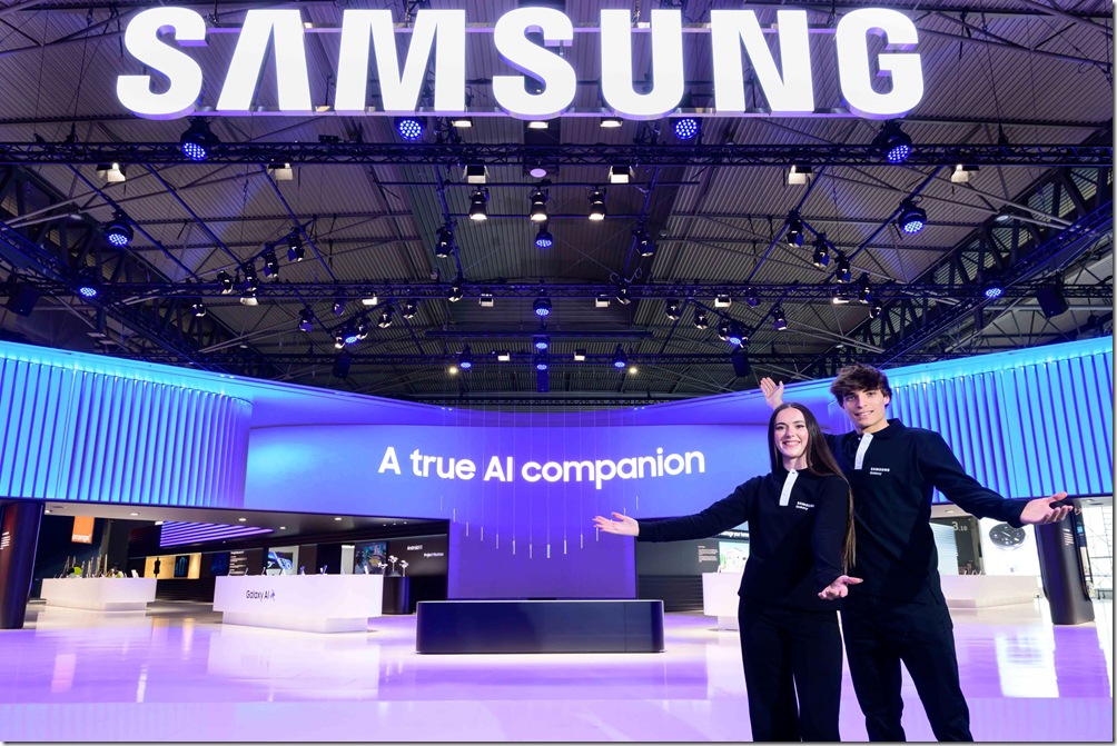 【新聞照片2】三星於本屆MWC盛大揭示未來願景，展示其如何透過先進的行動AI創新