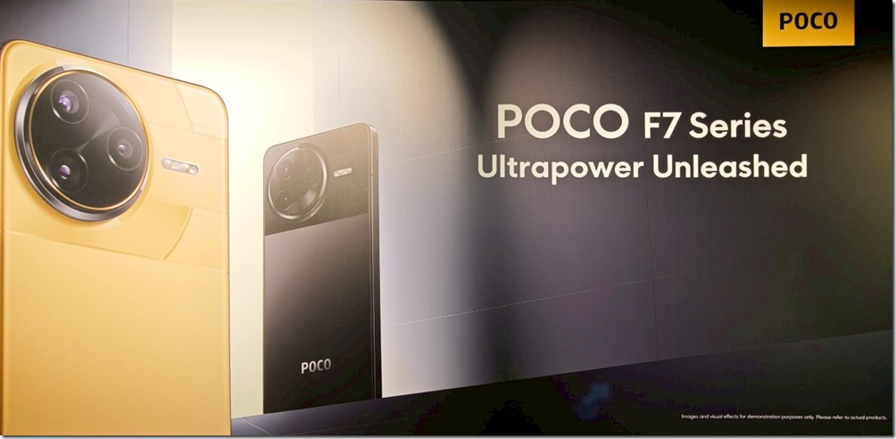 01.POCO 今日於新加坡盛大舉行 POCO F7 Series 新品發佈會，揭曉備受矚目的 POCO F7 Ultra 與 POCO F7 Pro。雙機結合卓越設計與尖端科技，完美詮釋 POCO「以超值價格提供高效能科技」的品牌承諾。