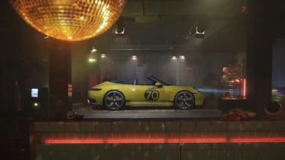 Porsche 911 Spirit 70 重現 70 年代風華，限量敞篷車款融入經典賽道設計元素