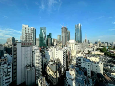 東京六本木Candeo飯店開箱，飯店就能看到東京鐵塔！