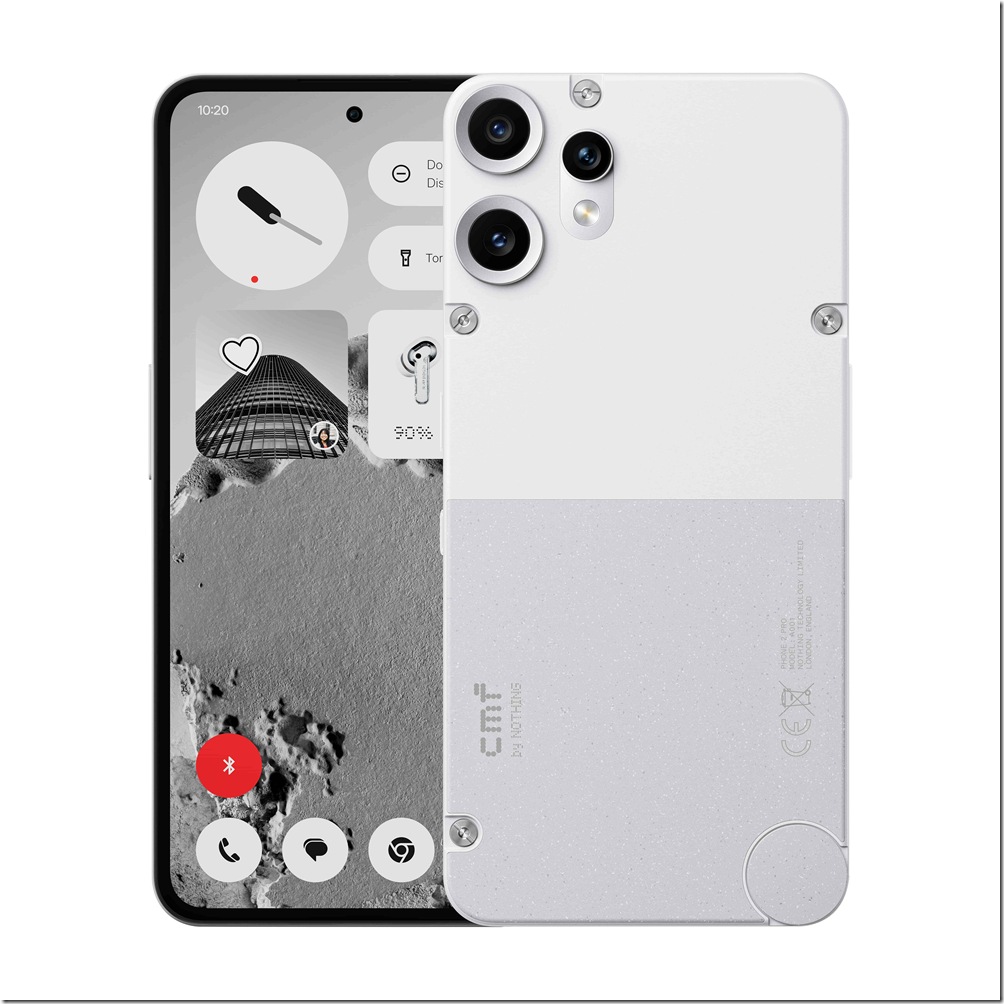【新聞照片2】Nothing子品牌CMF Phone 2 Pro 全新亮相 - 岩白色
