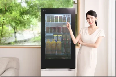 今年最美窄版雙門冰箱登場 LG 推出全新 InstaView 冰箱 小宅輕鬆擁有智慧美型家電