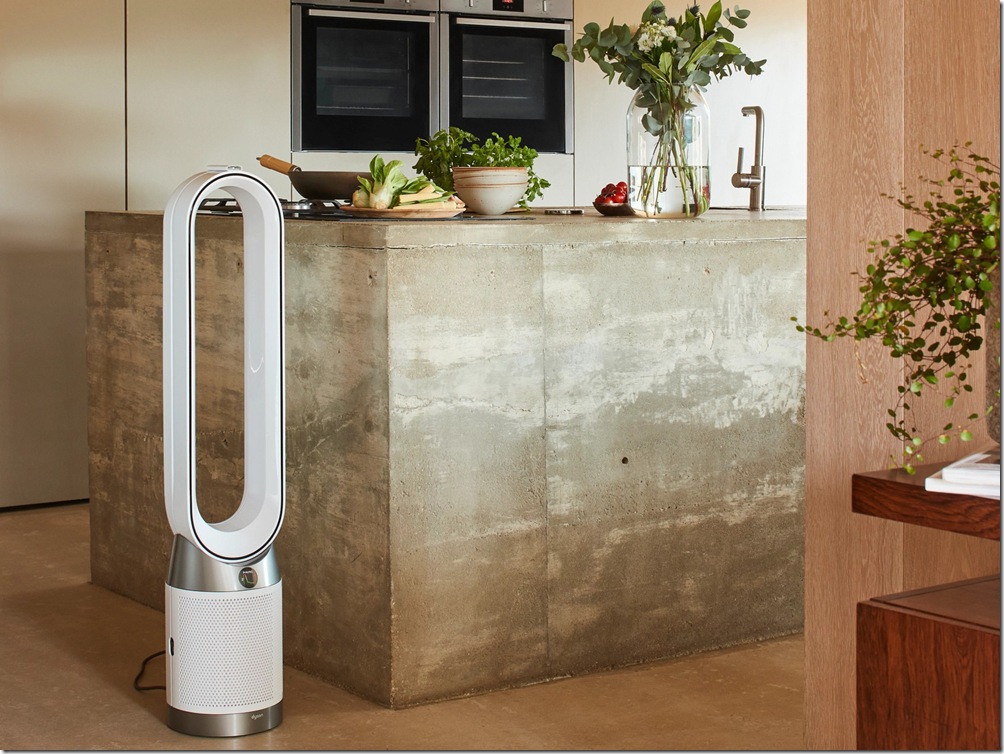 圖1-1、Dyson Purifier Cool™二合一涼風智能空氣清淨機TP11（左圖）與Dyson Purifier Hot Cool™三合一涼暖智能空氣清淨機HP11（右圖）全新登場。