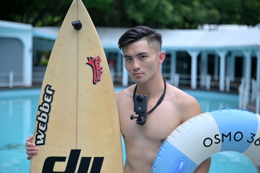 (圖四) DJI Osmo 360 支援10米裸機防水 上山下海一機就夠