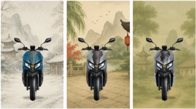 中華 eMOVING 攜手故宮推聯名電動機車 EZ-R ，把國寶美學騎上路