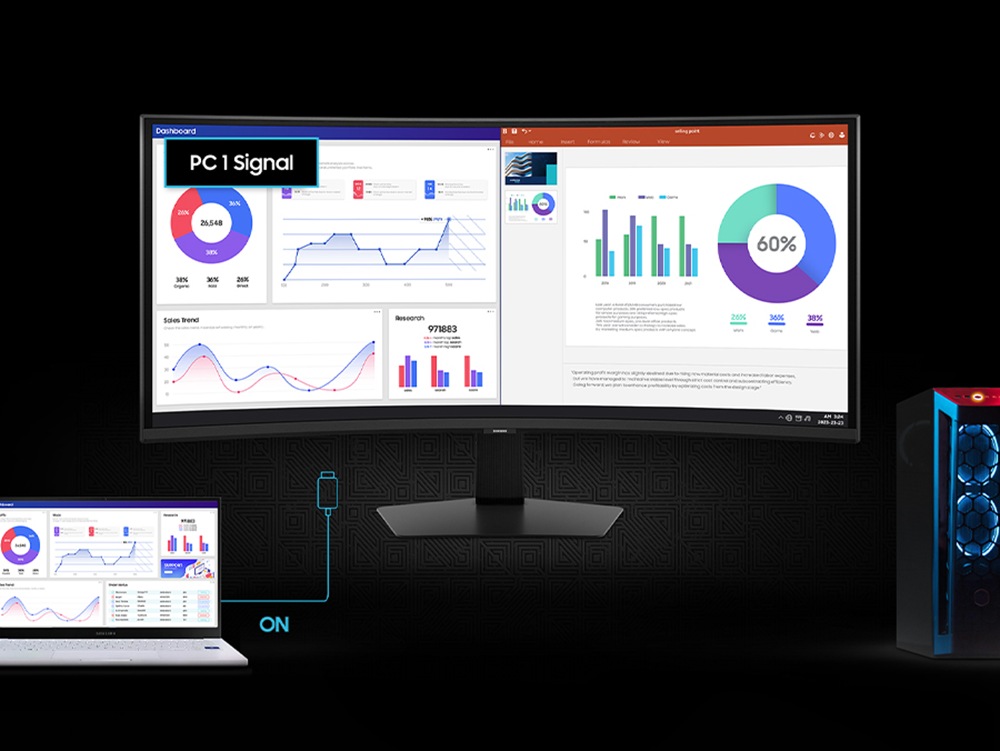 【新聞圖片7】三星Odyssey G7曲面電競顯示器G75F
