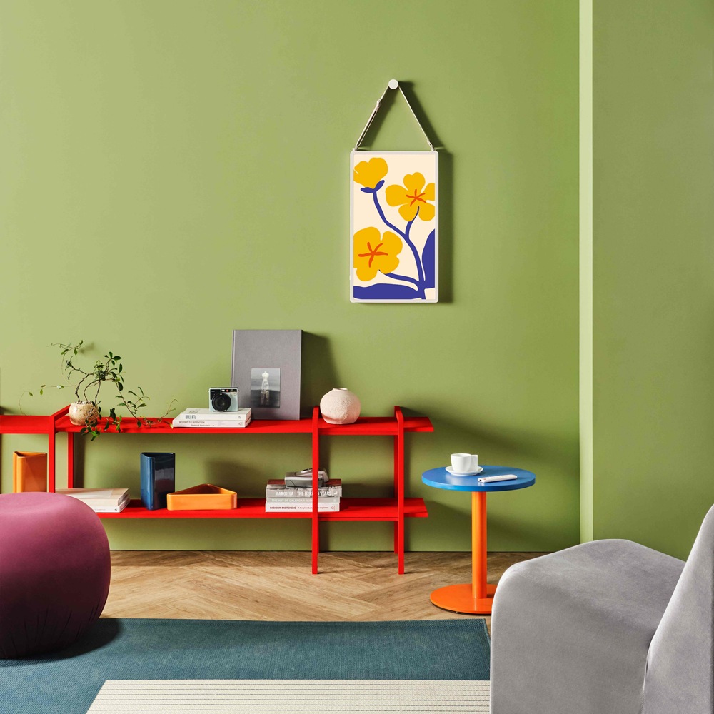 【新聞圖片3】LG StanbyME 2拆卸後也可掛上牆，化身動態藝術畫框