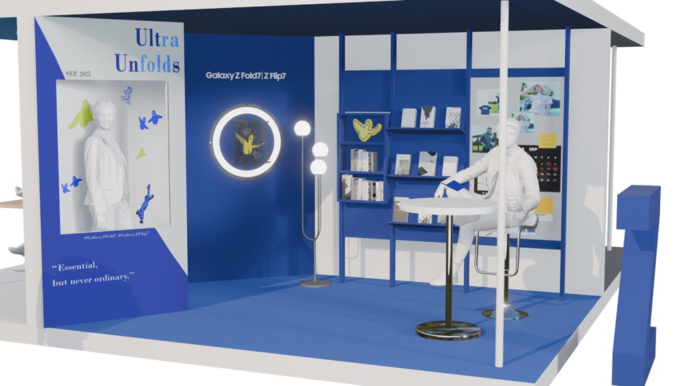 【新聞照片03】三星與Mark Gonzales打破規「摺」釋放想像，提供多種奇想潮物的沉浸式體驗