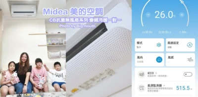 【空調推薦】Midea美的CB抗菌無風感變頻空調：告別冷風直吹，享受真正舒適！