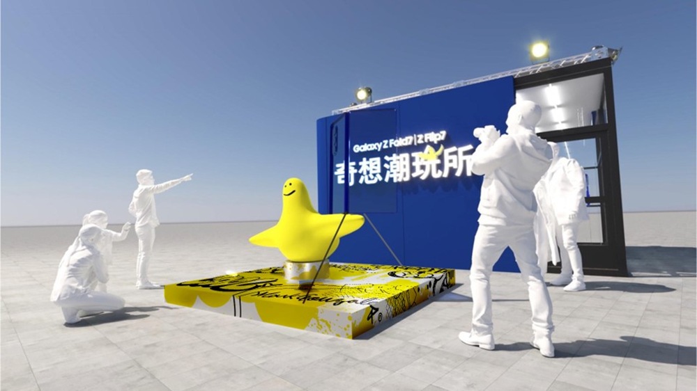 【新聞照片04】立體小天使裝置藝術矗立在信義街頭，絕對是今年九月必造訪打卡熱點