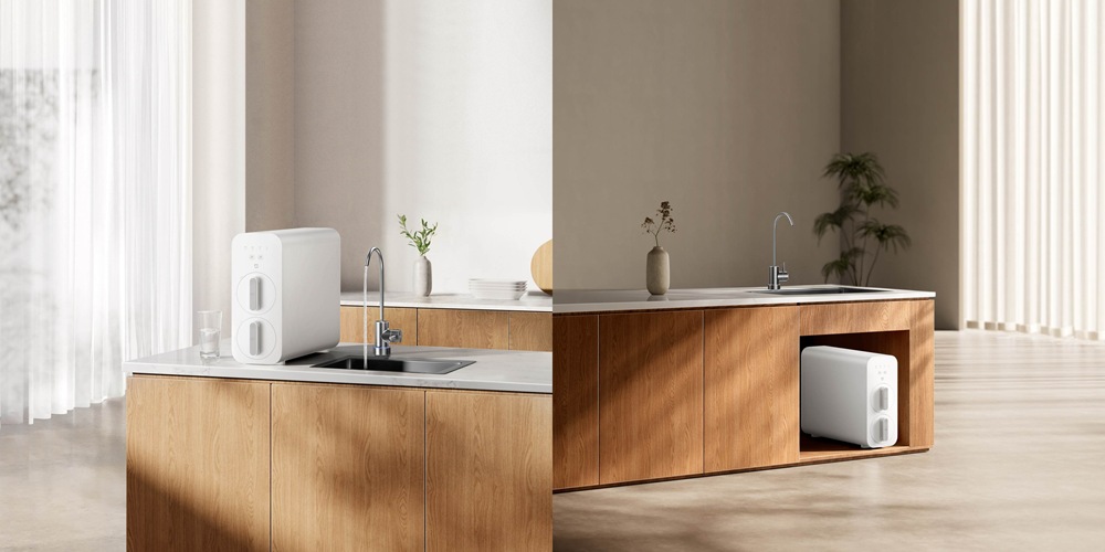 05. 首次在台灣市場推出的米家智慧淨水器 N800G，通過母嬰級淨水認證，以簡約設計融入各式居家空間，為日常飲水帶來更純淨安心的體驗！