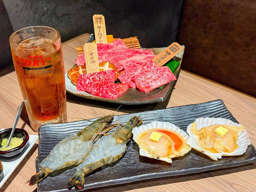 頂級和牛×海鮮饗宴