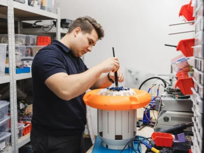 WaterSense 智慧水質監測裝置與 OnCue 巴金森氏症智慧鍵盤，榮獲 2025 James Dyson 設計大獎全球首獎