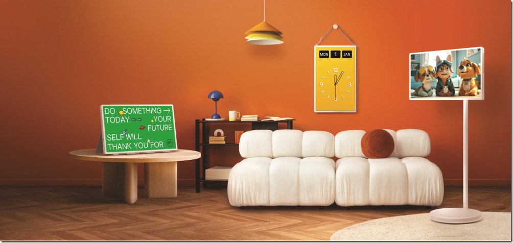 【新聞圖片8】LG StanbyME 2閨蜜機第二代具多型態，隨時隨地都能靈活運用