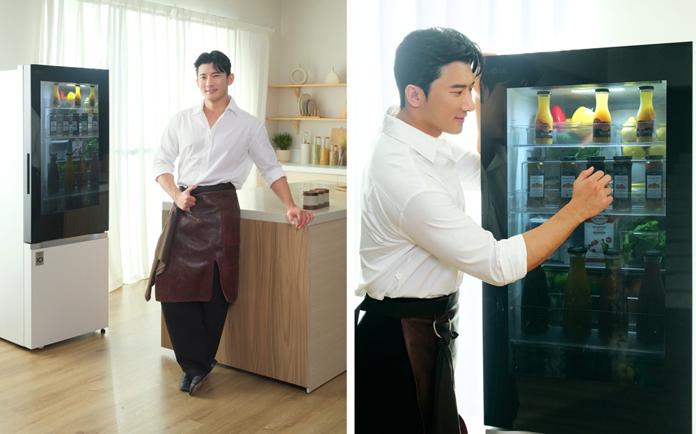 【新聞圖片2】LG 332L InstaView窄版設計登場,經典一敲即看,兼顧保鮮與時尚,免手動製冰更便利 【新聞圖片2】LG 332L InstaView窄版設計登場,經典一敲即看,兼顧保鮮與時尚,免手動製冰更便利