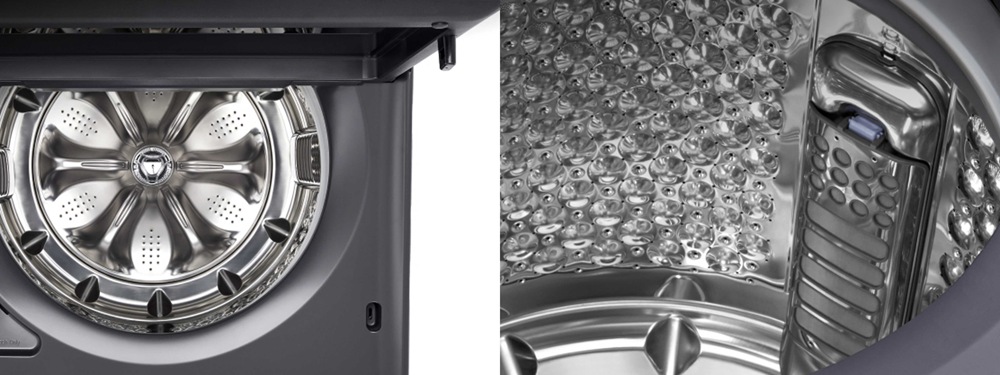 【新聞圖片3】LG EZ直立洗衣機採用全不銹鋼筒槽設計，不易孳生細菌且能降低異味，保持衛生