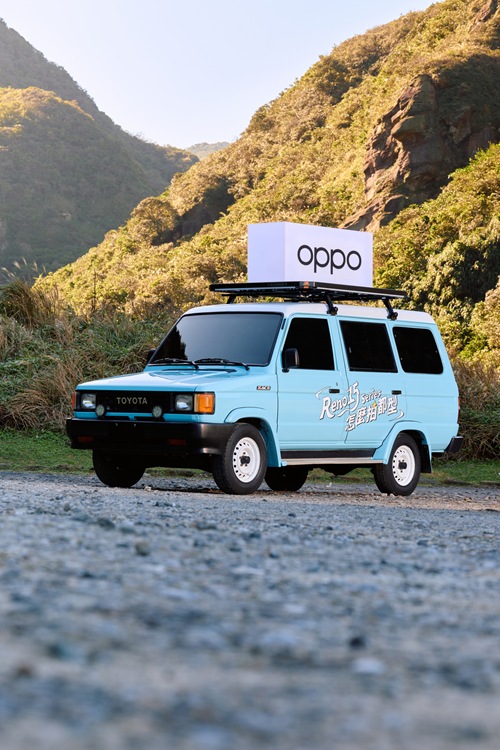 OPPO打造《Reno15 Series 怎麼拍都型》Live 感製造所，以風格露營車為行動拍攝空間，將於1月10日至1月25日週末巡迴台北、台中與高雄精華地段