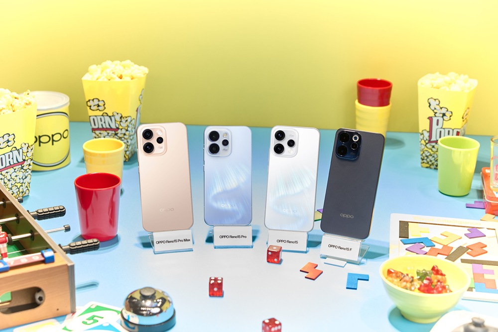於OPPO體驗店購買Reno15 系列，最高送配件購物金NT$2,000元、閃充充電組，或持指定機型享舊換新最高NT$3,000元。