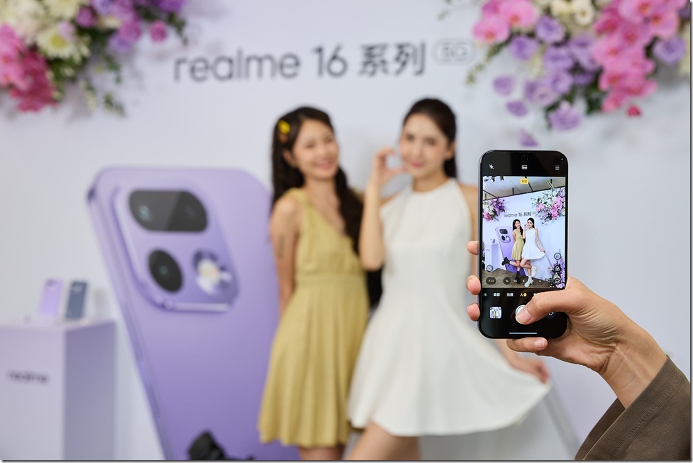 【新聞照片】realme 16 Pro 以 2 億畫素搭配五大黃金焦段，大師人像隨拍即得。