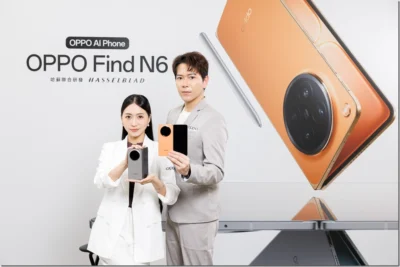 OPPO Find N6登台開賣 主打無感摺痕與2億像素哈蘇影像，搶攻摺疊手機市場