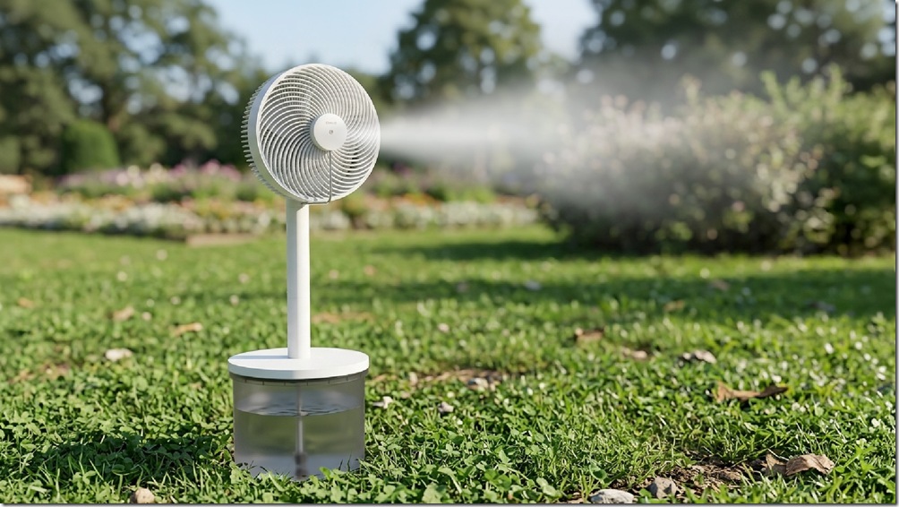 圖03_DIKE無線循環扇於嘖嘖募資平台預購，限時加贈專用水霧套件