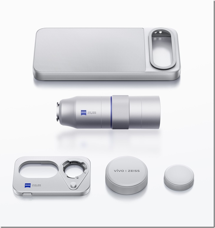 【vivo新聞照片03】遠傳電信同步祭出加購優惠，凡購買vivo X300 FE空機，即可以990元加購價入手「蔡司2.35x 長焦增距鏡＋X300 FE專屬殼套組」