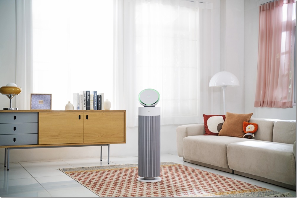 【新聞圖片3】LG PuriCare AeroBooster可即時感測環境空氣,調整運作模式,節能效果達 49% 【新聞圖片3】LG PuriCare AeroBooster可即時感測環境空氣,調整運作模式,節能效果達 49%