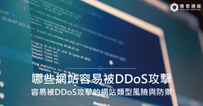 哪些網站或系統容易被DDoS攻擊？