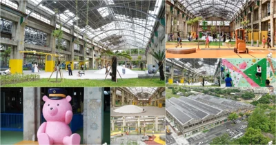 全台最大 1.5公頃半室內 高雄親子遊樂園區，8/8盛大開幕、30項設施免費玩到飽 X 高雄最強免費景點