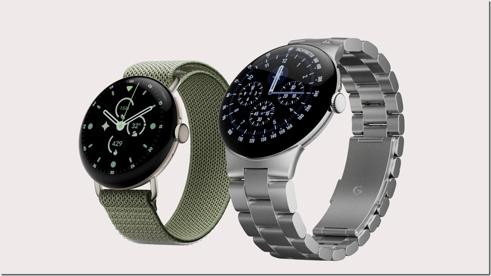 【Google 圖一】全新 Google Pixel Watch 5 帶來主動式智慧協助與進階健康偵測 【Google 圖一】全新 Google Pixel Watch 5 帶來主動式智慧協助與進階健康偵測