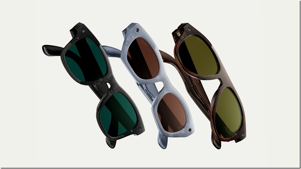 【新聞圖片06】第三代 Ray-Ban Meta：機身更輕薄 續航力再提升 新增動作按鈕