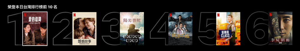 「10 大熱門」設計 「10 大熱門」設計